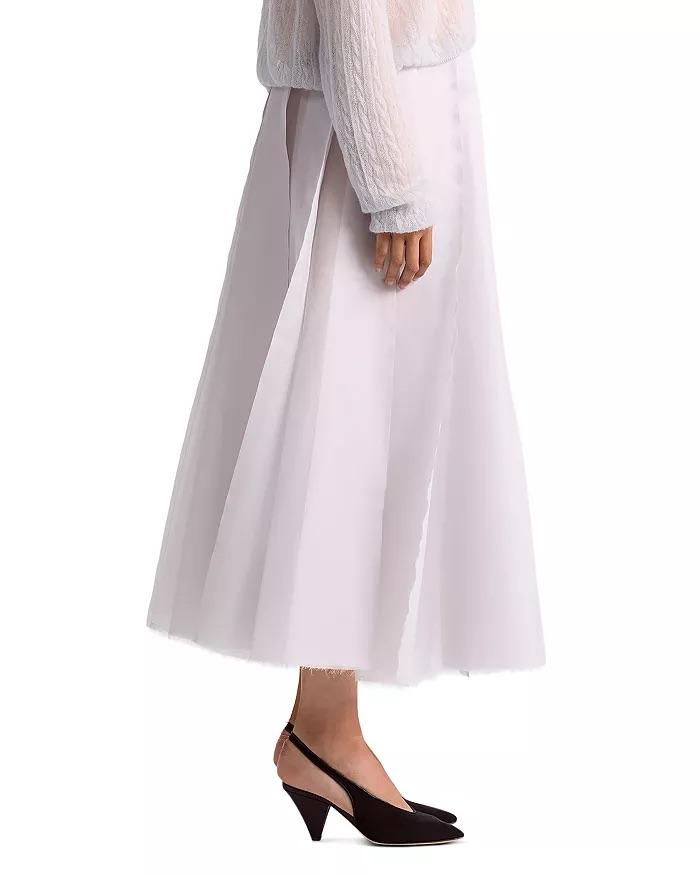 Altuzarra - Dex Silk Pleated Skirt - Sz 36