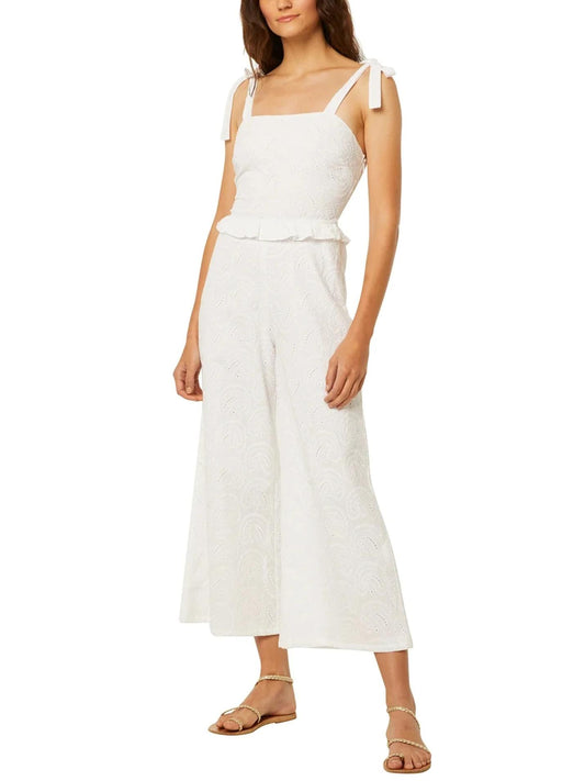 MISA - Etta Embroidered Jumpsuit - Sz S