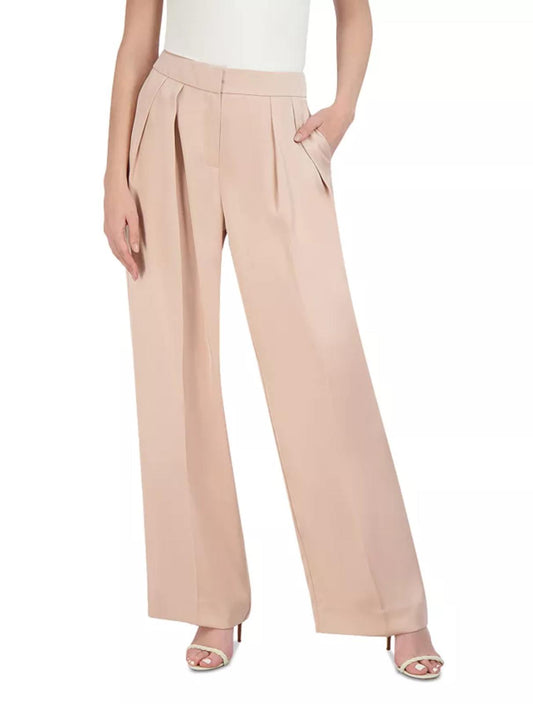 BCBG Maxazria - Pleated Wide Leg Pants - Sz 12