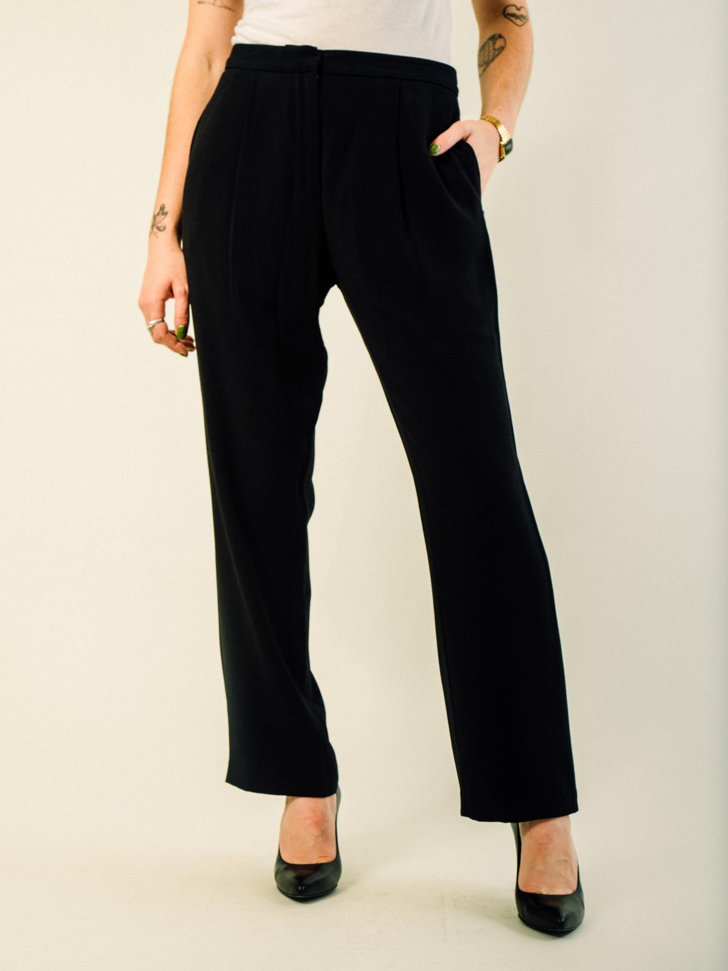 Thakoon - Front Pleat Career Pants - Sz 4