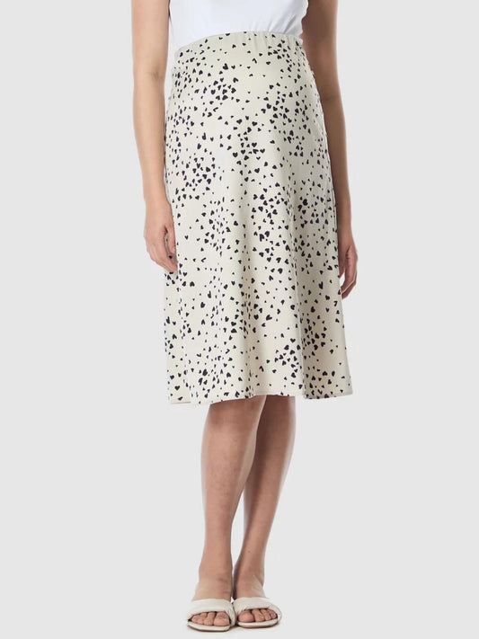 Soon Maternity - Bias Slip Satin Maternity Skirt - Sz MM