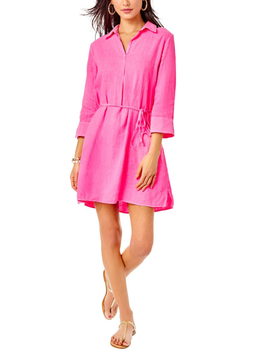 Lilly Pulitzer - Pilar Linen Tunic Dress - Sz L