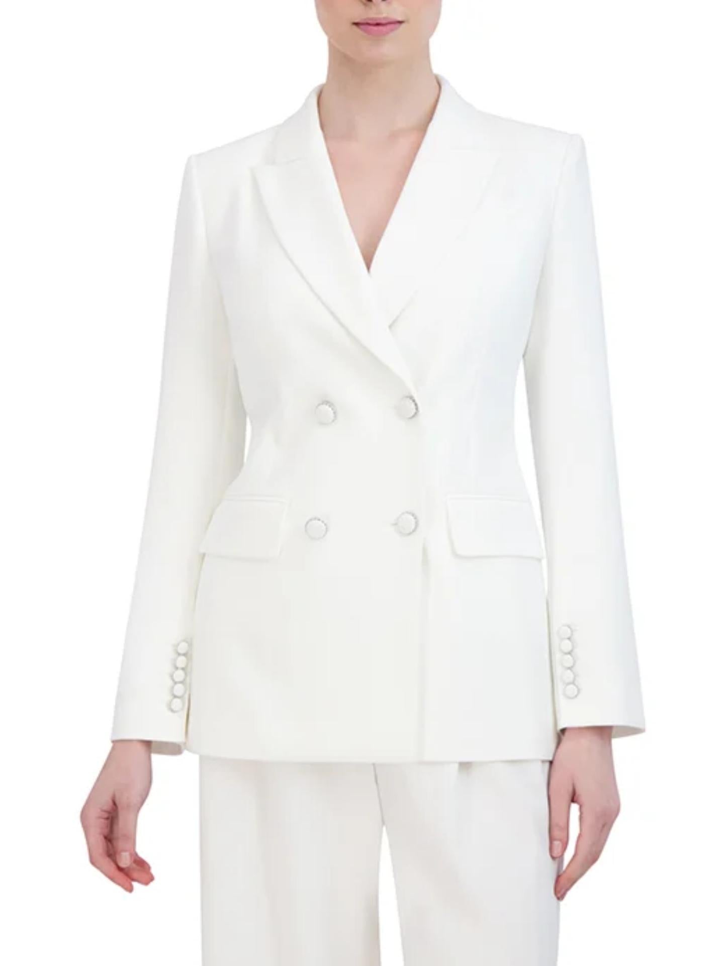 BCBG Maxazria - Double Breasted Long Sleeve Relaxed Blazer - Sz M