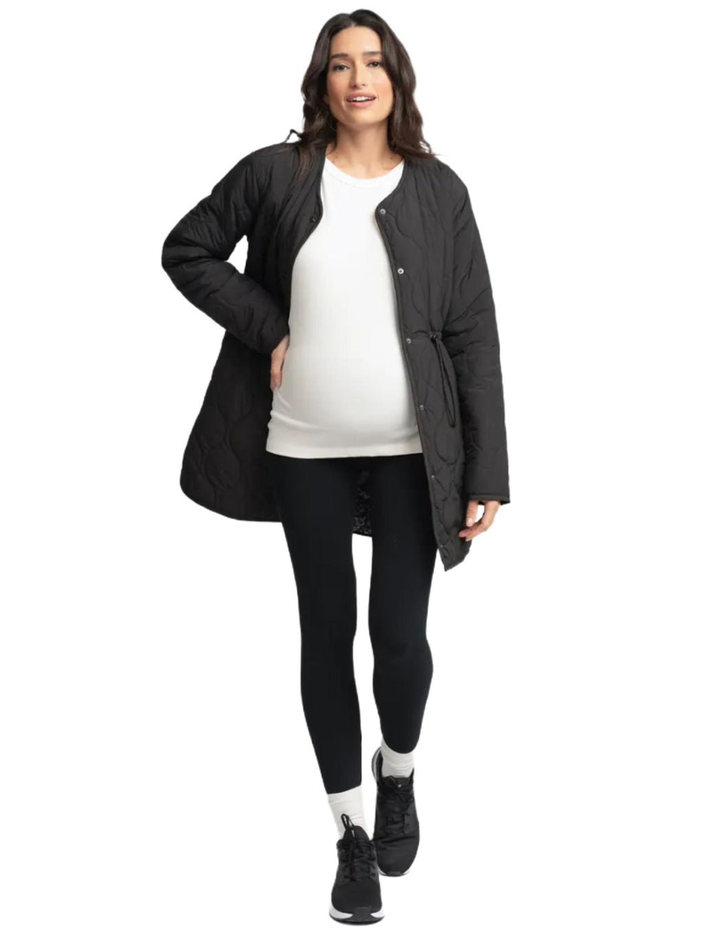 Seraphine - Chrissy Reversible Quilted Maternity and Babywearing Jacket