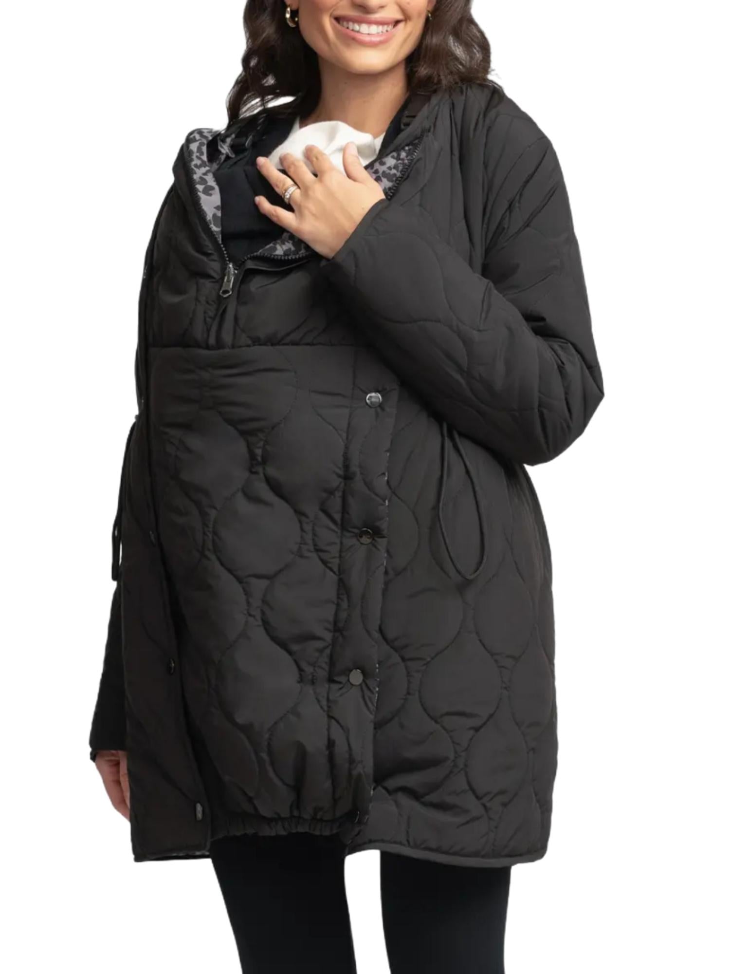Seraphine - Chrissy Reversible Quilted Maternity and Babywearing Jacket