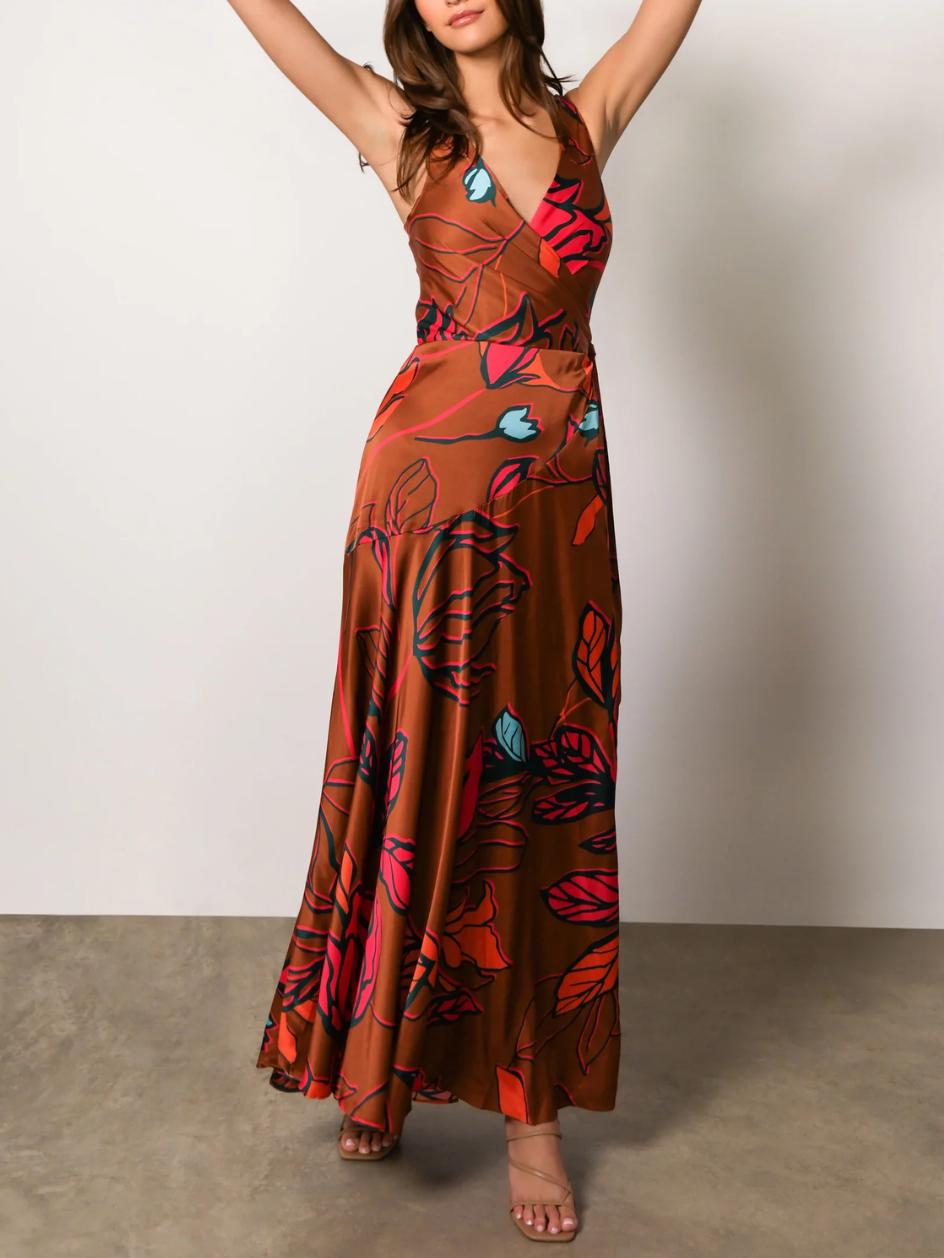 Hutch - Mikki Sleeveless Maxi Wrap Dress - Sz S