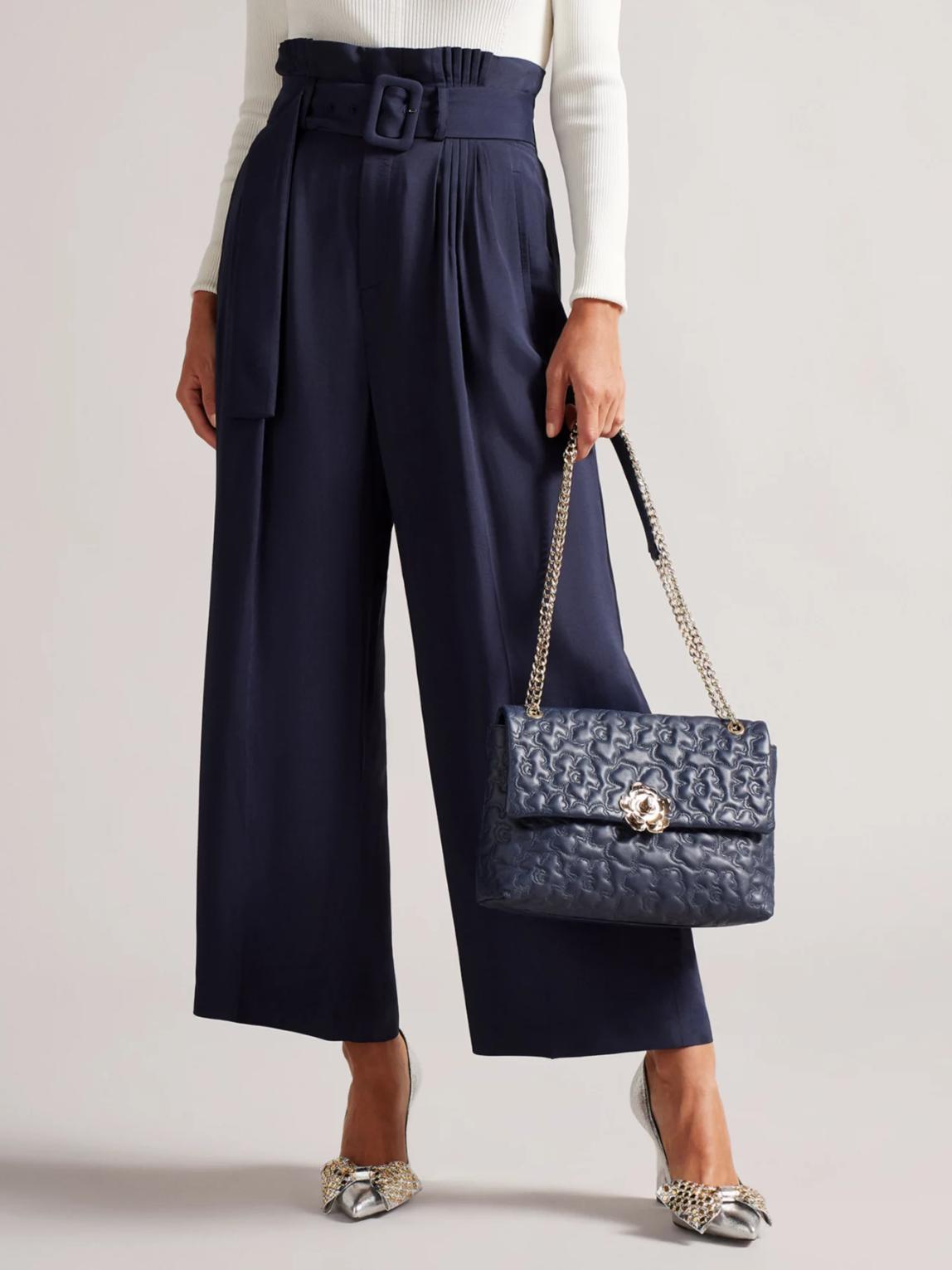 Ted Baker London - Kendyl Belted Wide-Leg Pants - Sz 6