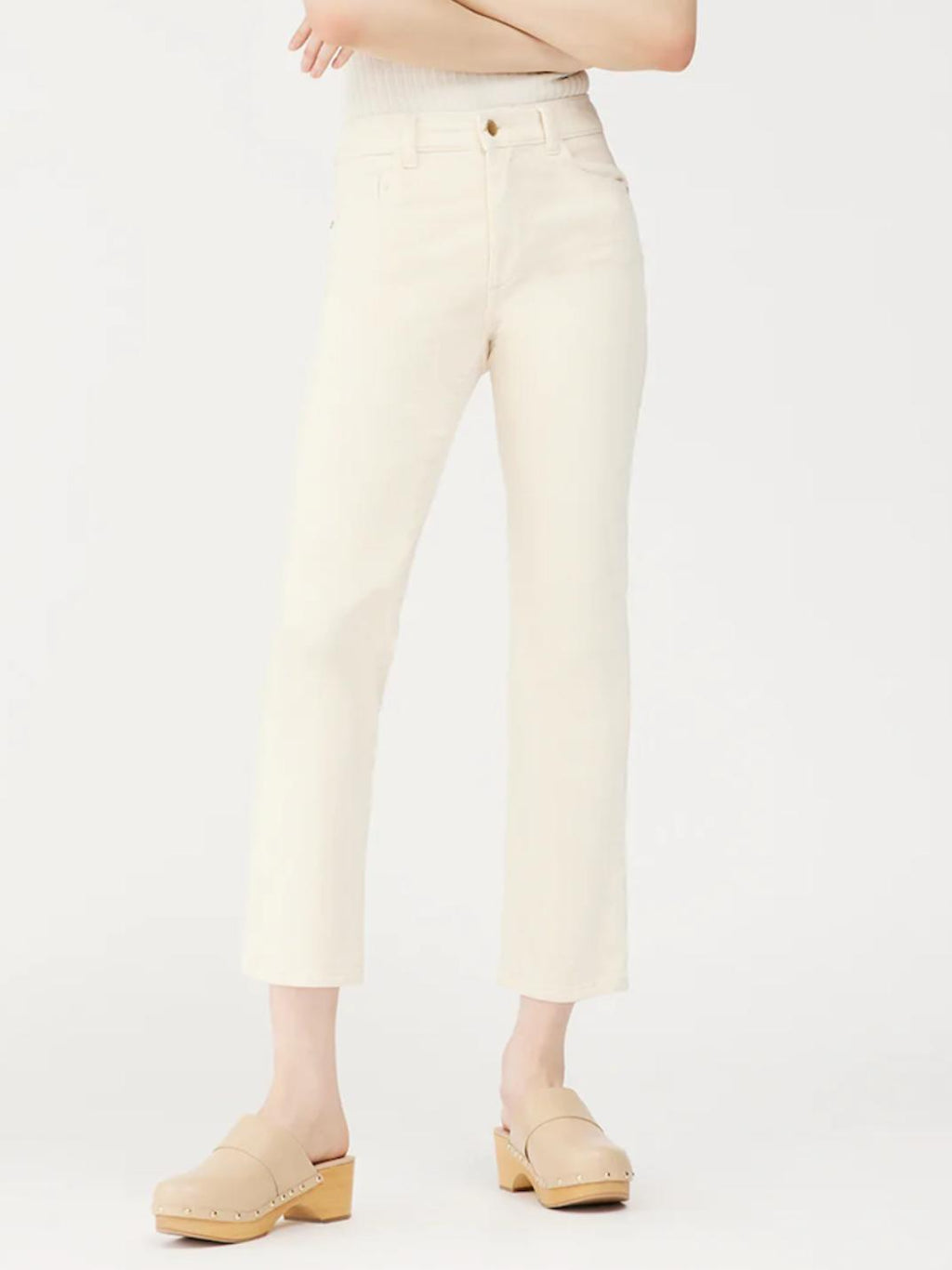 DL1961 - Patti Corduroy Straight Leg Ankle Jeans - Sz 29