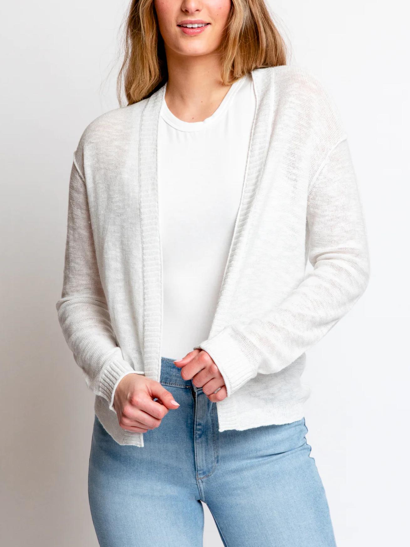 Michael Stars - Christie Open Front Cardigan - Sz S