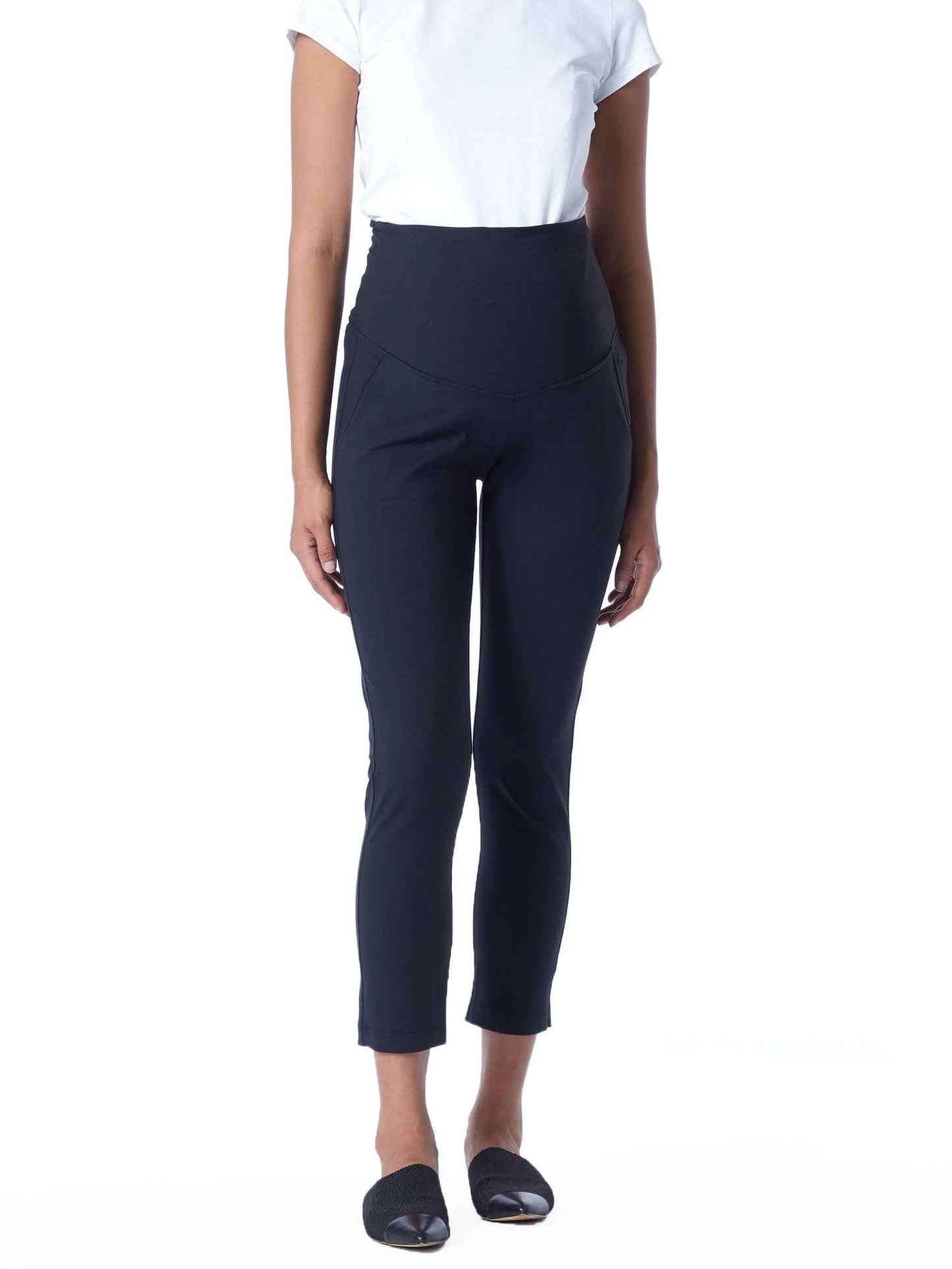 Soon Maternity - Super Stretch Overbelly Slim Pants - Sz 6M