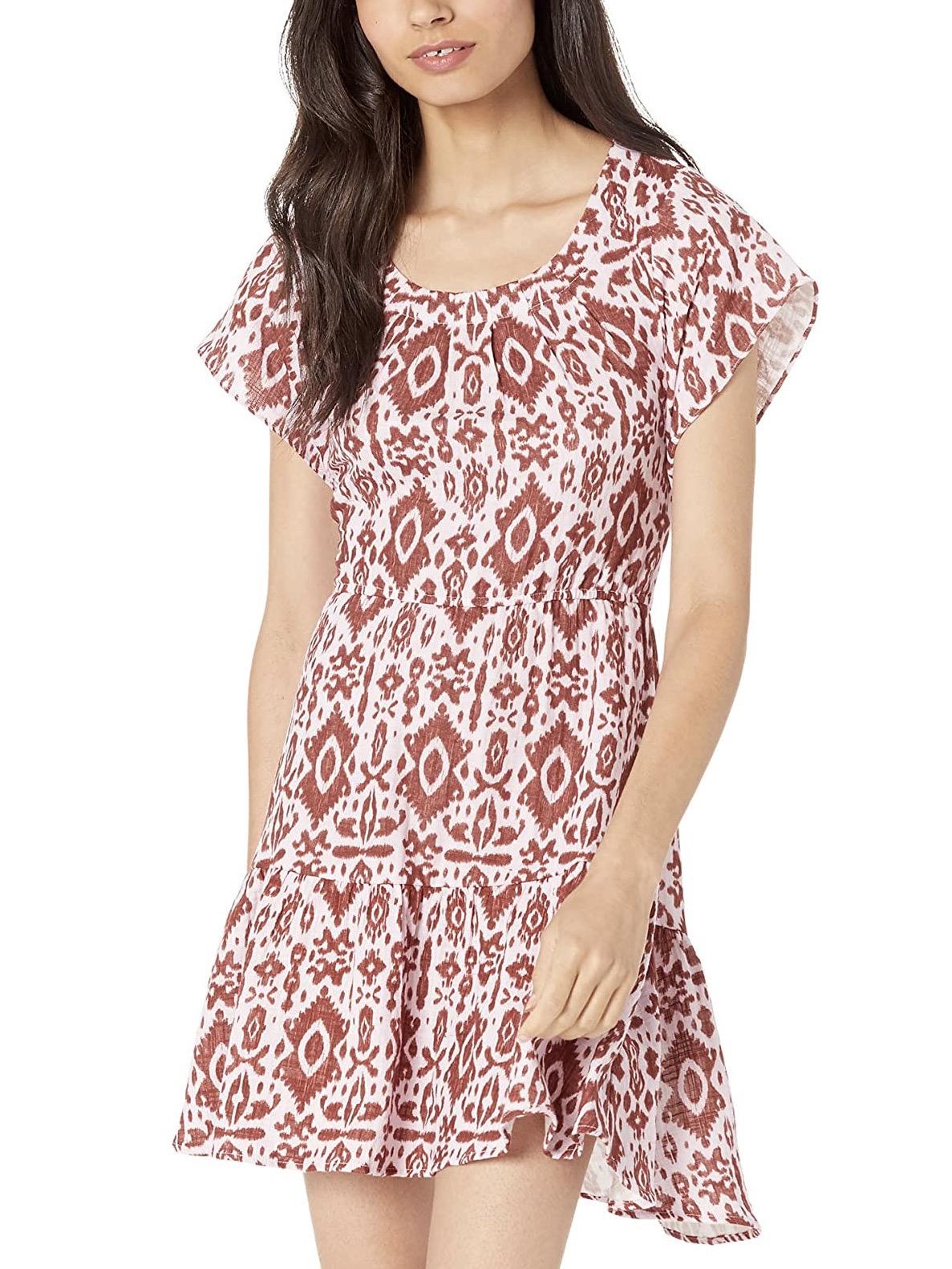 BB Dakota - Catch My Gauze Open Back Mini Dress - Sz M