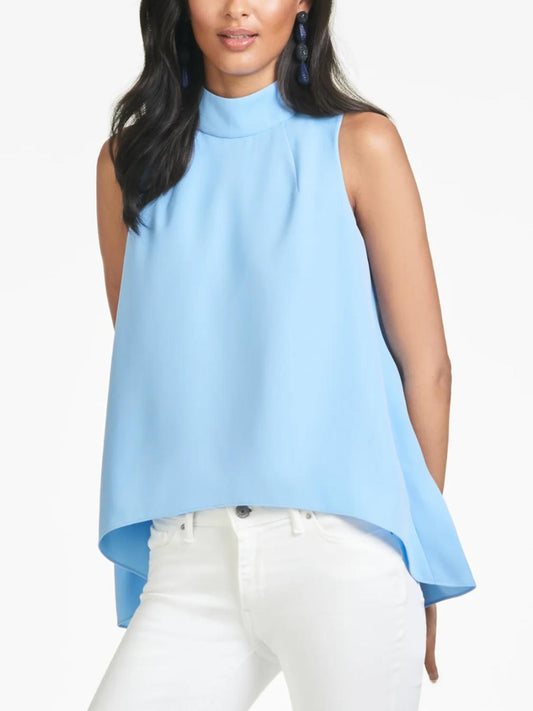 Sachin & Babi - Keaton Sleeveless High-Neck Top - Sz L