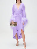 Nervi - Donna Faux-Wrap Dress - Sz 10