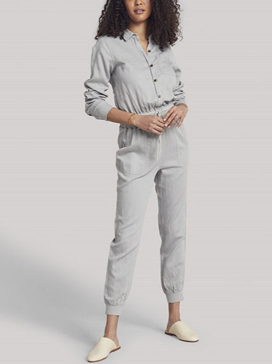 Faherty - Arlie Day Button Front Jumpsuit - Sz XS