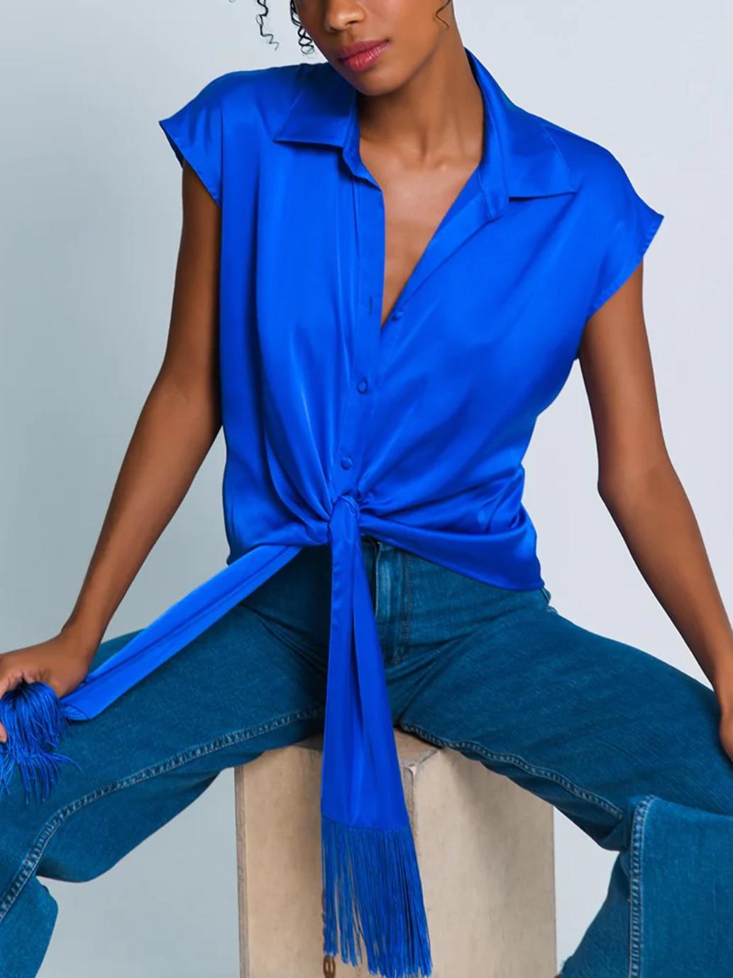 Hutch - Sleeveless Brickell Top - Sz XS