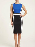 Calvin Klein - Triple Panel Colorblock Sheath Dress - Sz 14W