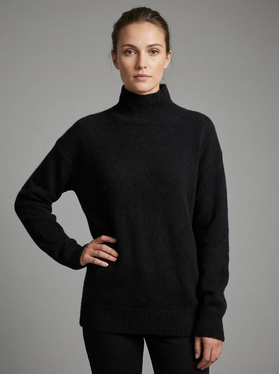 Vince - Longsleeved Wool-Blend Turtleneck - Sz M