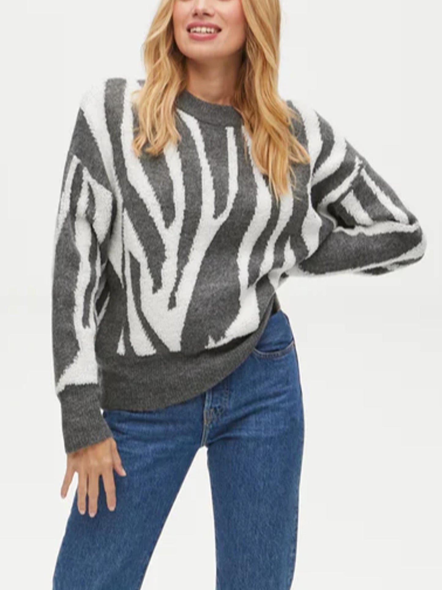 Michael Stars - Maddie Jacquard Sweater - Sz XS