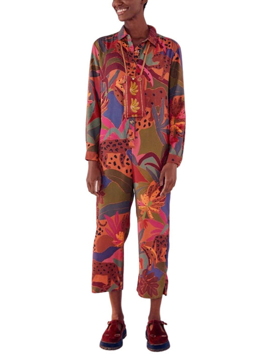 FARM Rio - Leopards Jungle Jumpsuit - Sz S