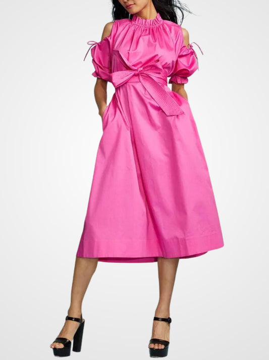 Cynthia Rowley - Cold Shoulder A-Line Dress - Sz M