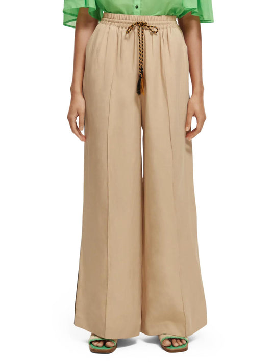 Scotch & Soda - The Hope High-Rise Wide Leg Trousers Pants - Sz L