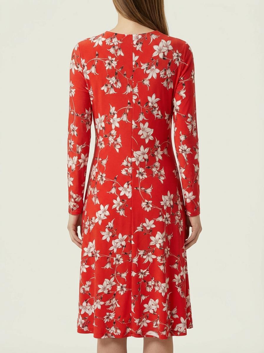 Calvin Klein - Buckle Faux Wrap Dress - Sz 1X