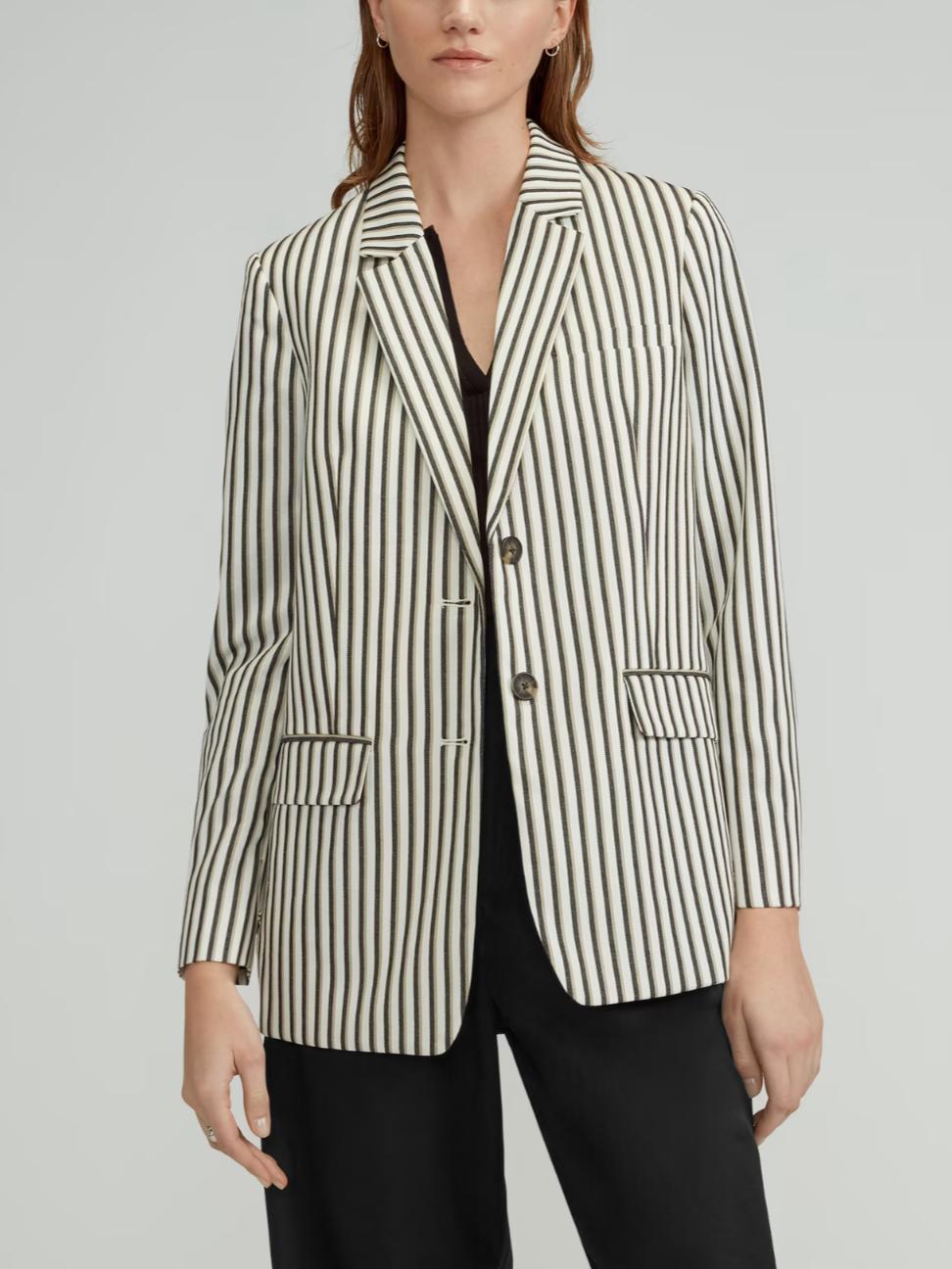 Everlane - The Tencel Long Sleeve Oversized Blazer - Sz 6