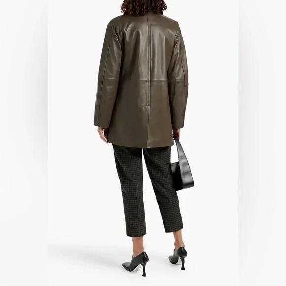 Vince - Leather Utility Coat - Sz XS