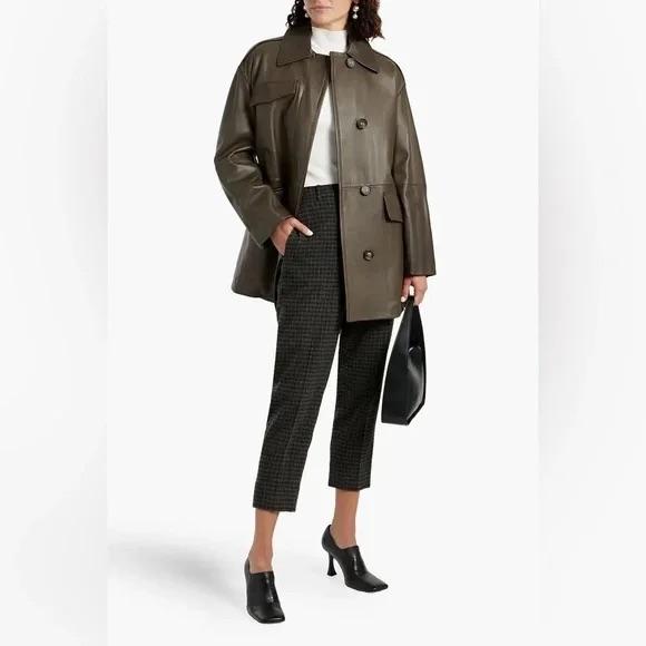 Vince - Leather Utility Coat - Sz S