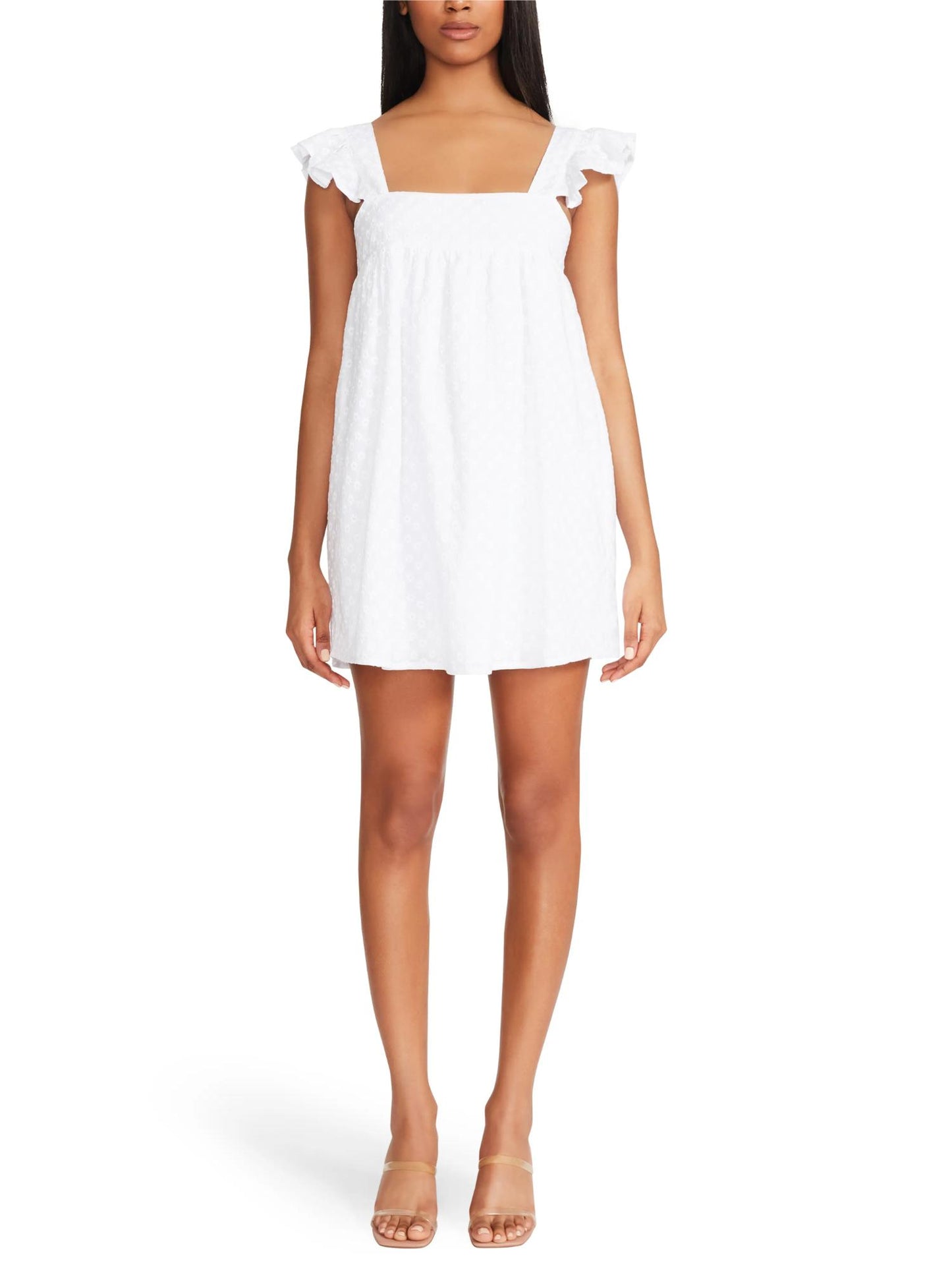 BB Dakota - On The Square Embroidered Mini Dress - Sz M