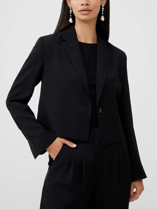 French Connection - Harrie Suiting Cropped Blazer - Sz M