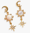 Alex and Ani Stargazer Drop Earrings