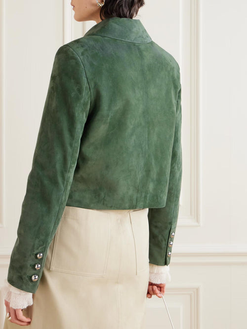 Altuzarra - Woody Suede Jacket - Sz 38