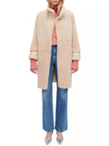 Maje - Gibsy Shearling Coat - Sz M