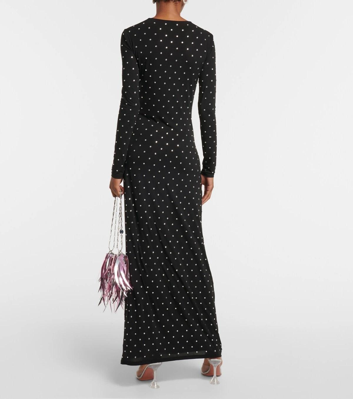 Paco Rabanne - Crystal Embellished Maxi Dress