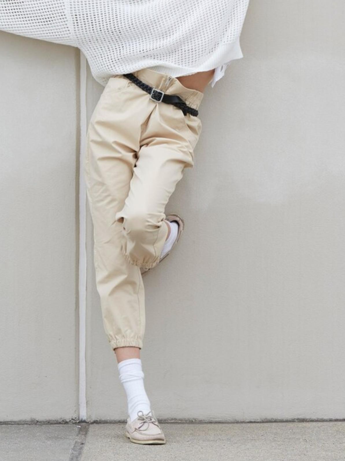 Thakoon - Cotton Zipper Tapered Jogger - Sz M