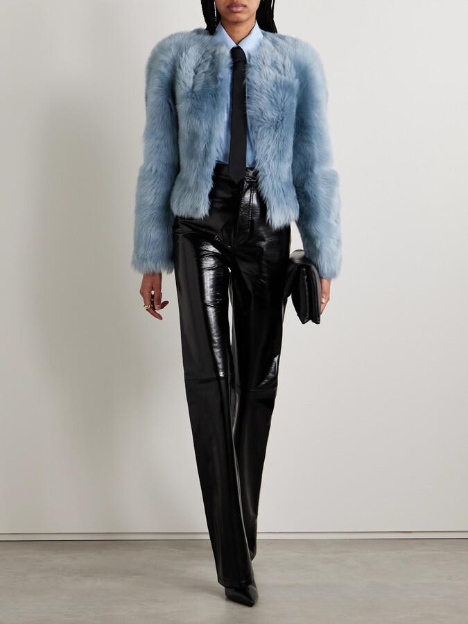 Petar Petrov - The Dreamer Cropped Shearling Jacket - Sz XS