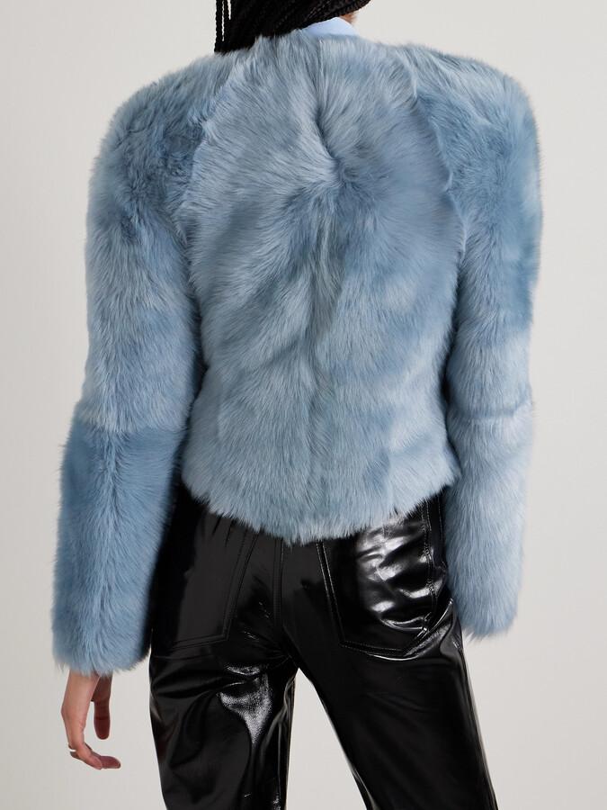 Petar Petrov - The Dreamer Cropped Shearling Jacket - Sz XS
