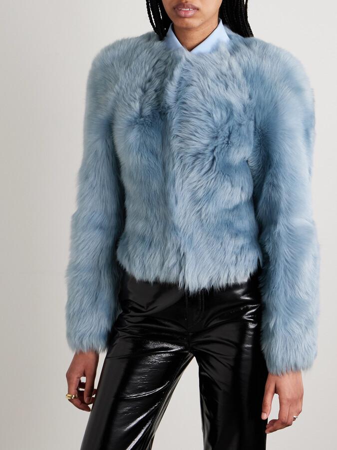 Petar Petrov - The Dreamer Cropped Shearling Jacket - Sz XS