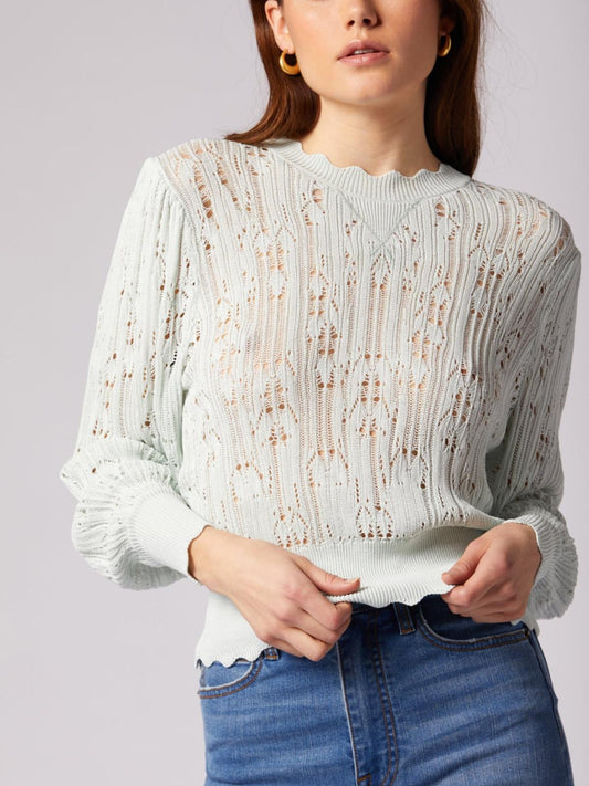 Joie - Cinzia Crew Neck Long Sleeve Sweaters - Sz XL