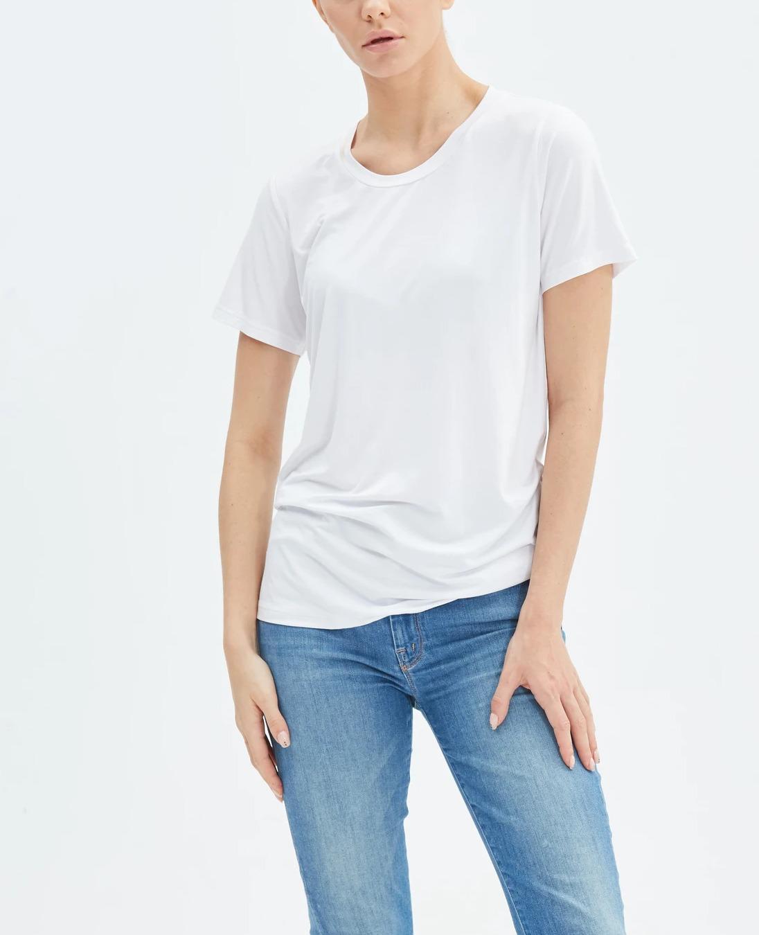 Public Habit - Modal Crewneck Tee Shirt - Sz L