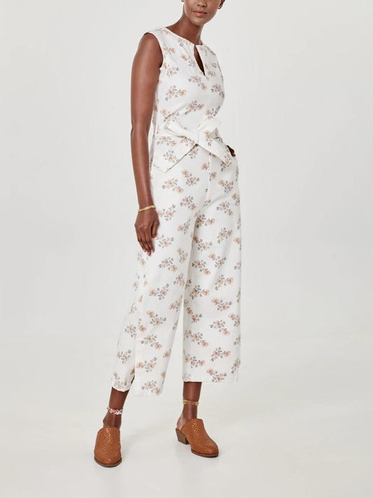 Lola Jeans - Dean Belted Denim Jumpsuit - Sz 3X