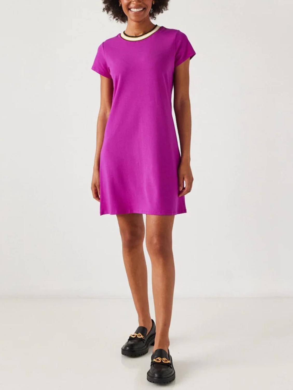 Brass - The T-Shirt Crew Neck Mini Dress - Sz L