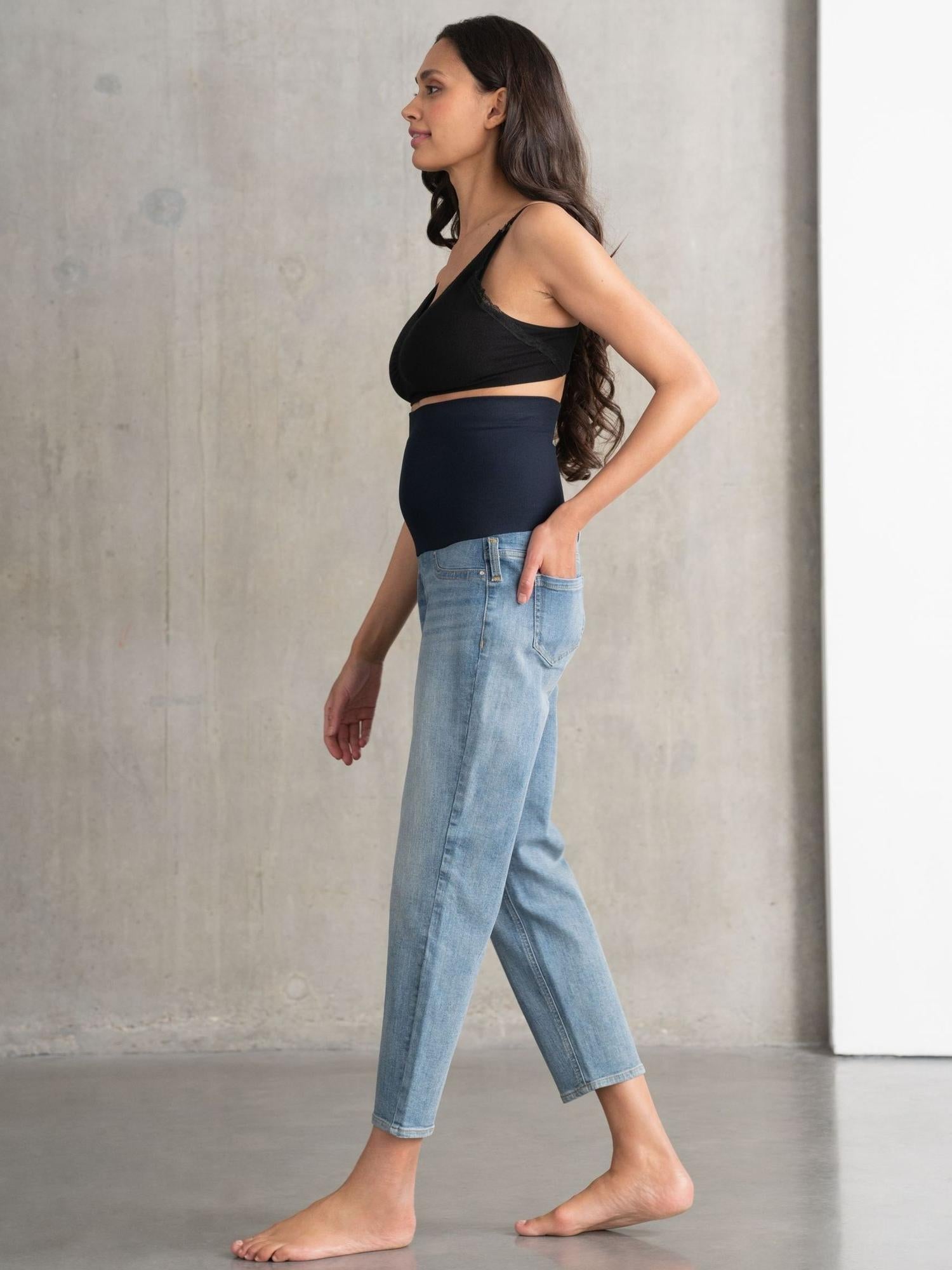 Seraphine - Beau Post Maternity Petite Tapered Jeans