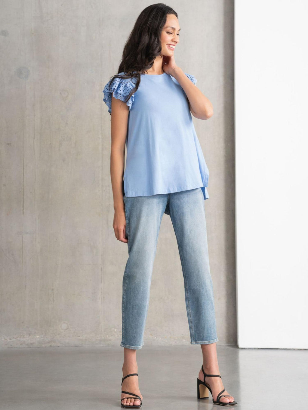 Seraphine - Beau Post Maternity Petite Tapered Jeans