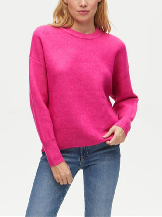 Michael Stars - Maddie Brushed Knit Pullover Sweater - Sz S