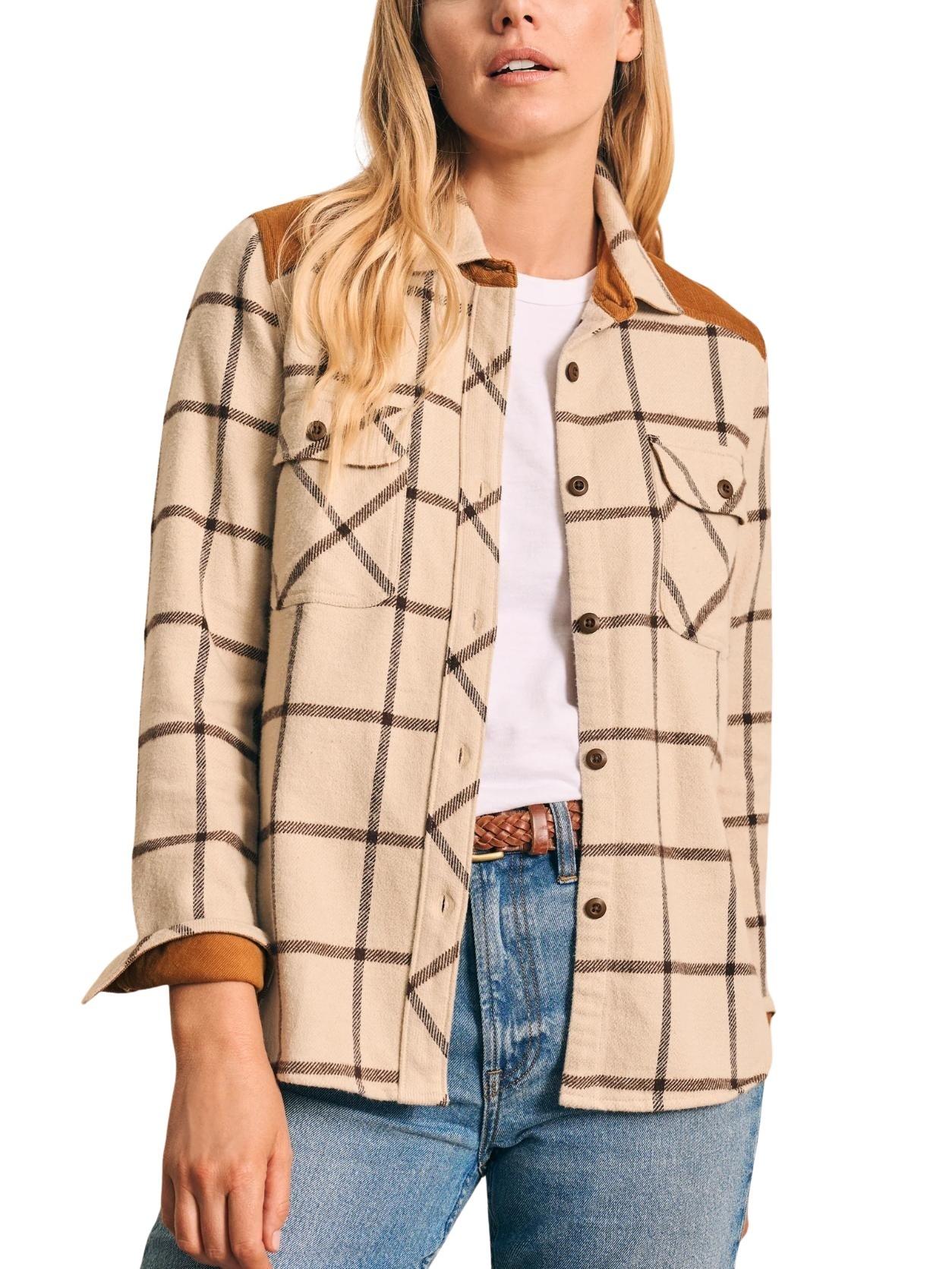 Faherty - Daly Long Sleeve Button-Down Shirt - Sz L