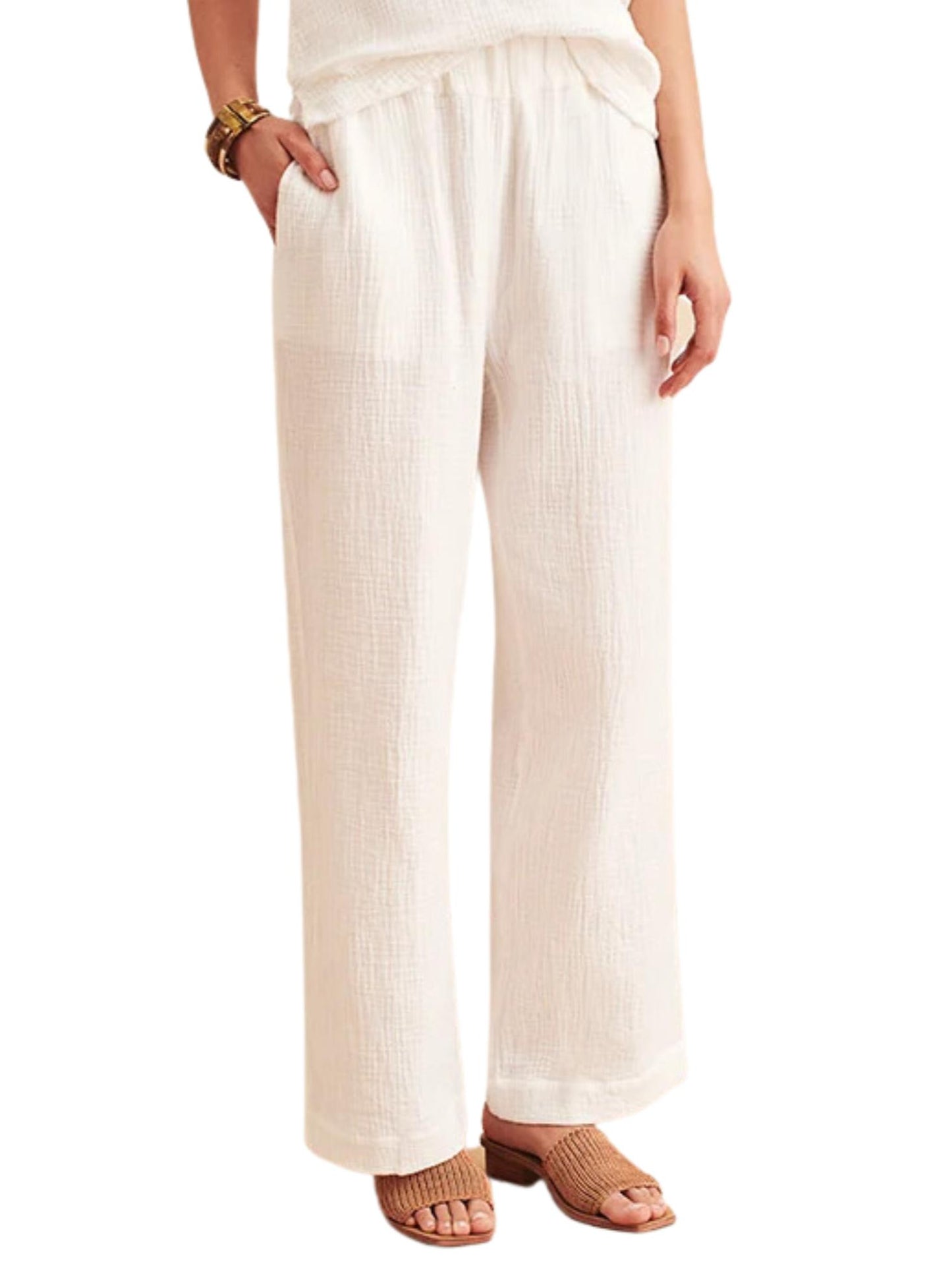 Faherty - Cory Wide Leg Pant - Sz XL