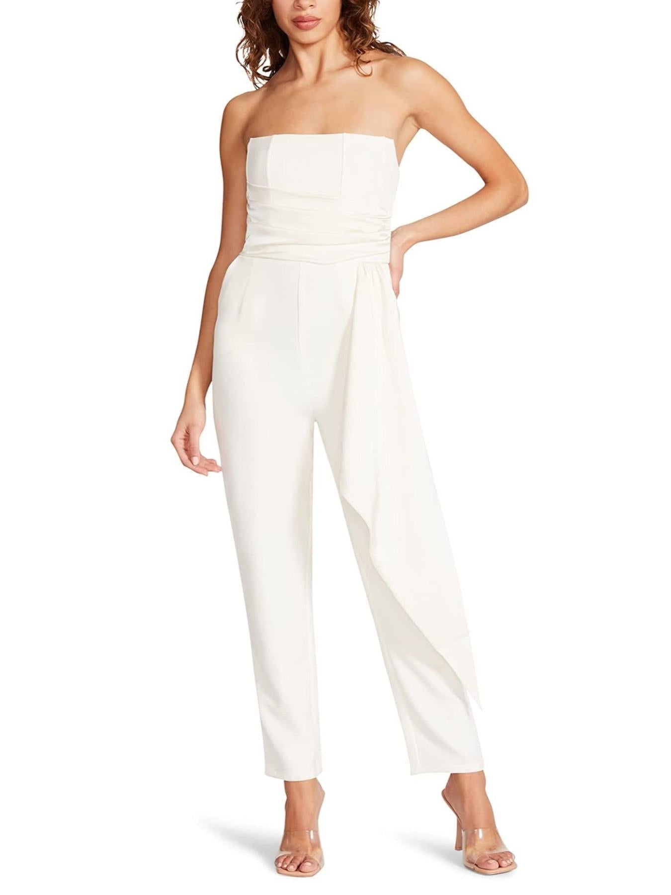 Steve Madden - Harlen Strapeless Draped Jumpsuit - Sz M