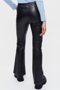 Maje - Leather Flared Trousers